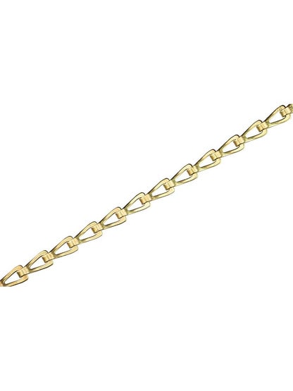 Plated-Steel Sash Chain - #45